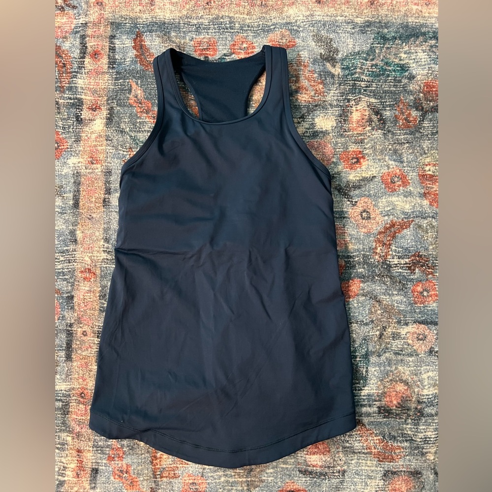 Lululemon Size 8 Workout Tank with Built-In Bra